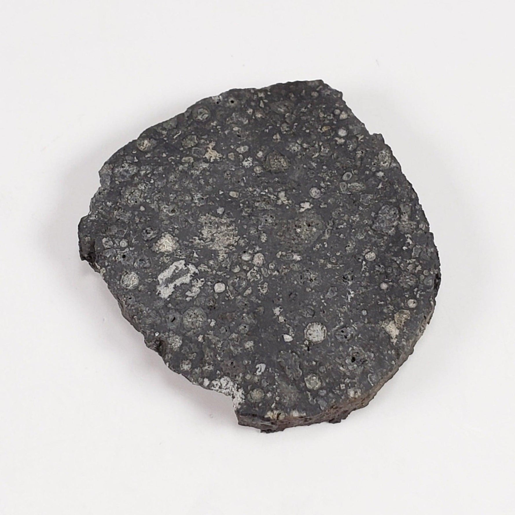  Allende Meteorite | 3.93 Gr | Part Slice | CV3 Carbonaceous | Chihuahua, Mexico | SO24 2