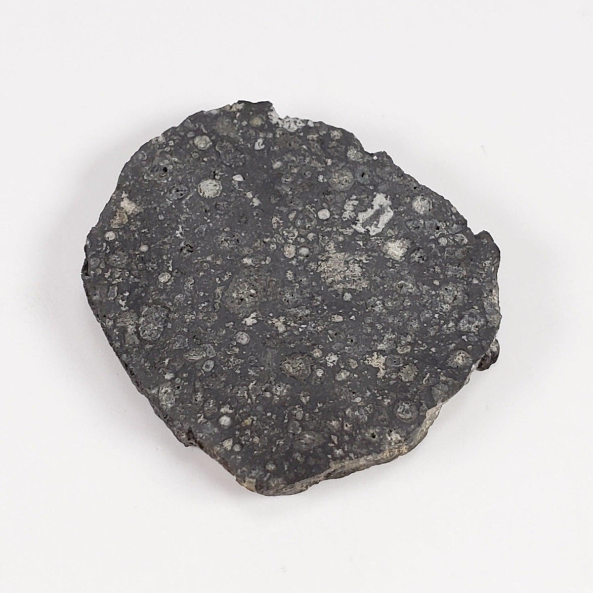  Allende Meteorite | 3.93 Gr | Part Slice | CV3 Carbonaceous | Chihuahua, Mexico | SO24 3