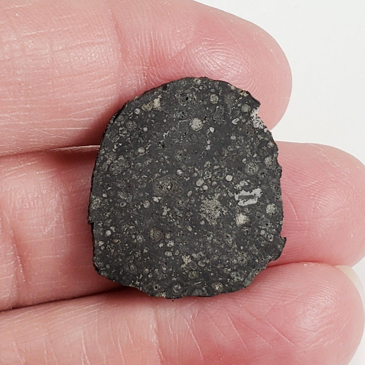  Allende Meteorite | 3.93 Gr | Part Slice | CV3 Carbonaceous | Chihuahua, Mexico | SO24 6