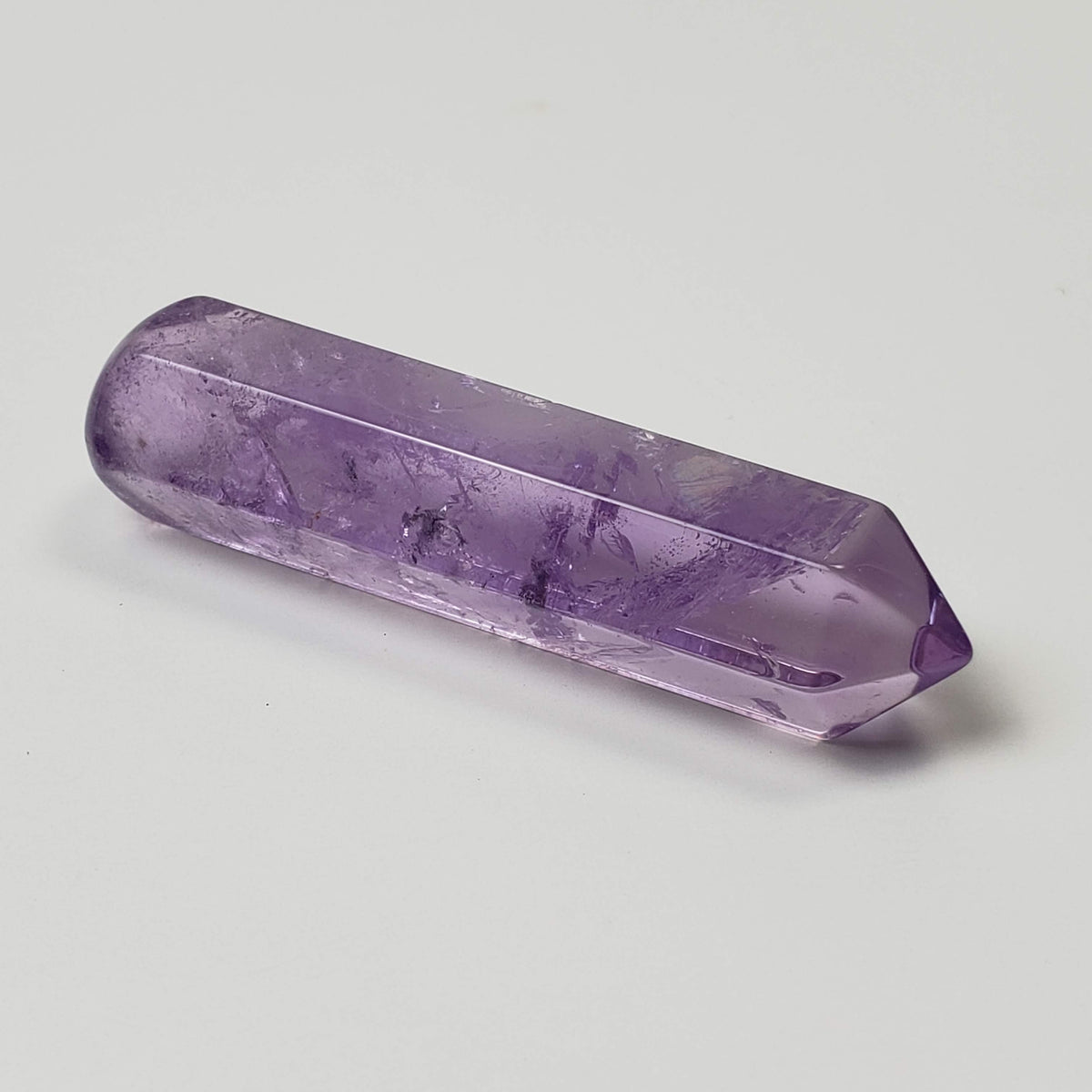  Amethyst Wand | Quartz Wand | Gemstone Wand | Purple Gem Stone Crystal | 62mm 