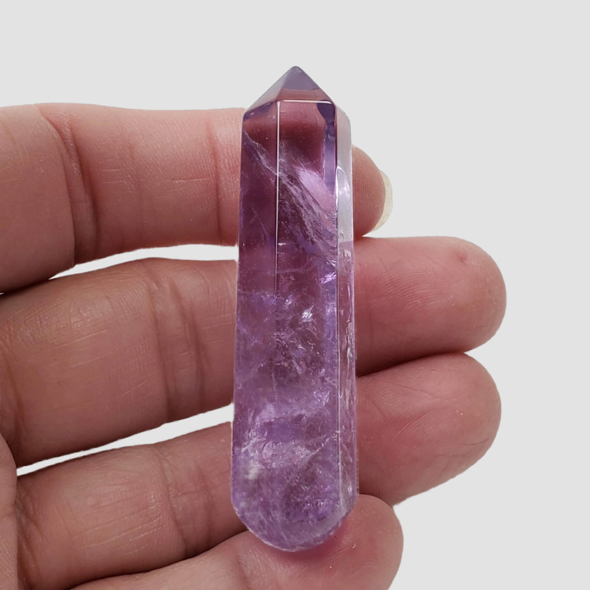  Amethyst Wand | Quartz Wand | Gemstone Wand | Purple Gem Stone Crystal | 62mm 5