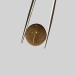  Apatite Cats Eye | Oval Cabochon | Olive Green | 14x13mm 