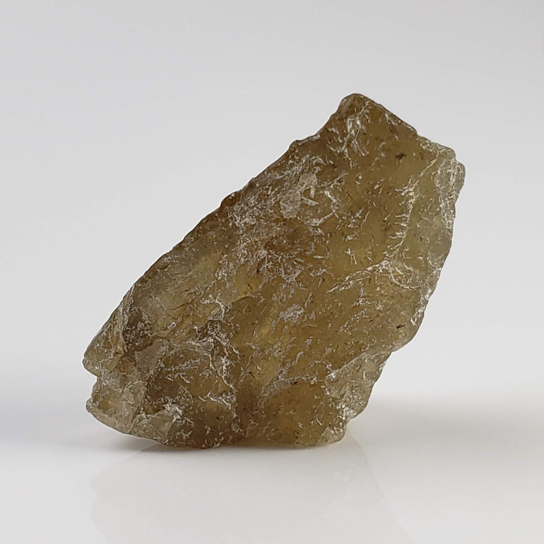  Apatite Cats Eye | Rough Apatite | Olive Green | 32.06ct | Africa 1