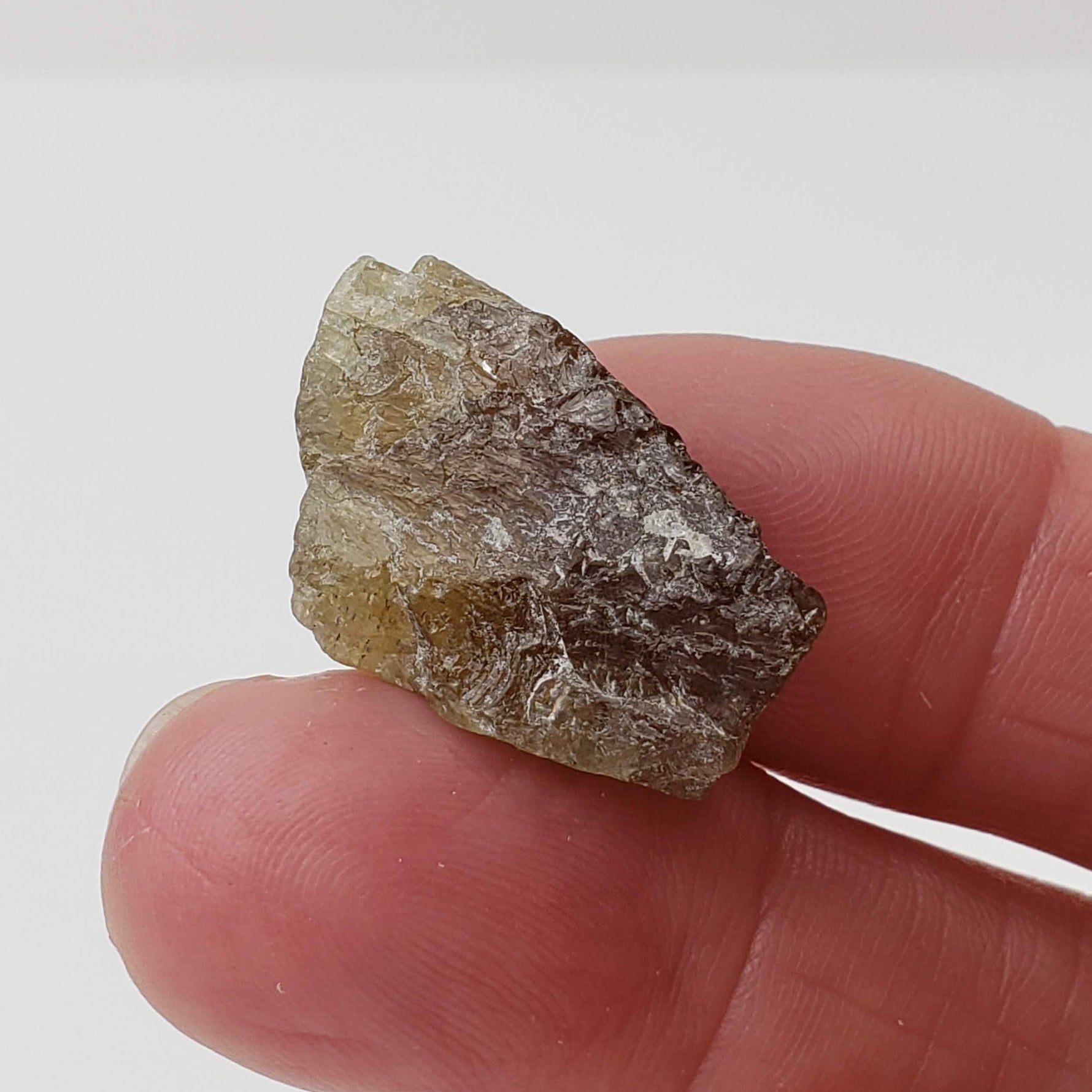  Apatite Cats Eye | Rough Apatite | Olive Green | 32.06ct | Africa 7