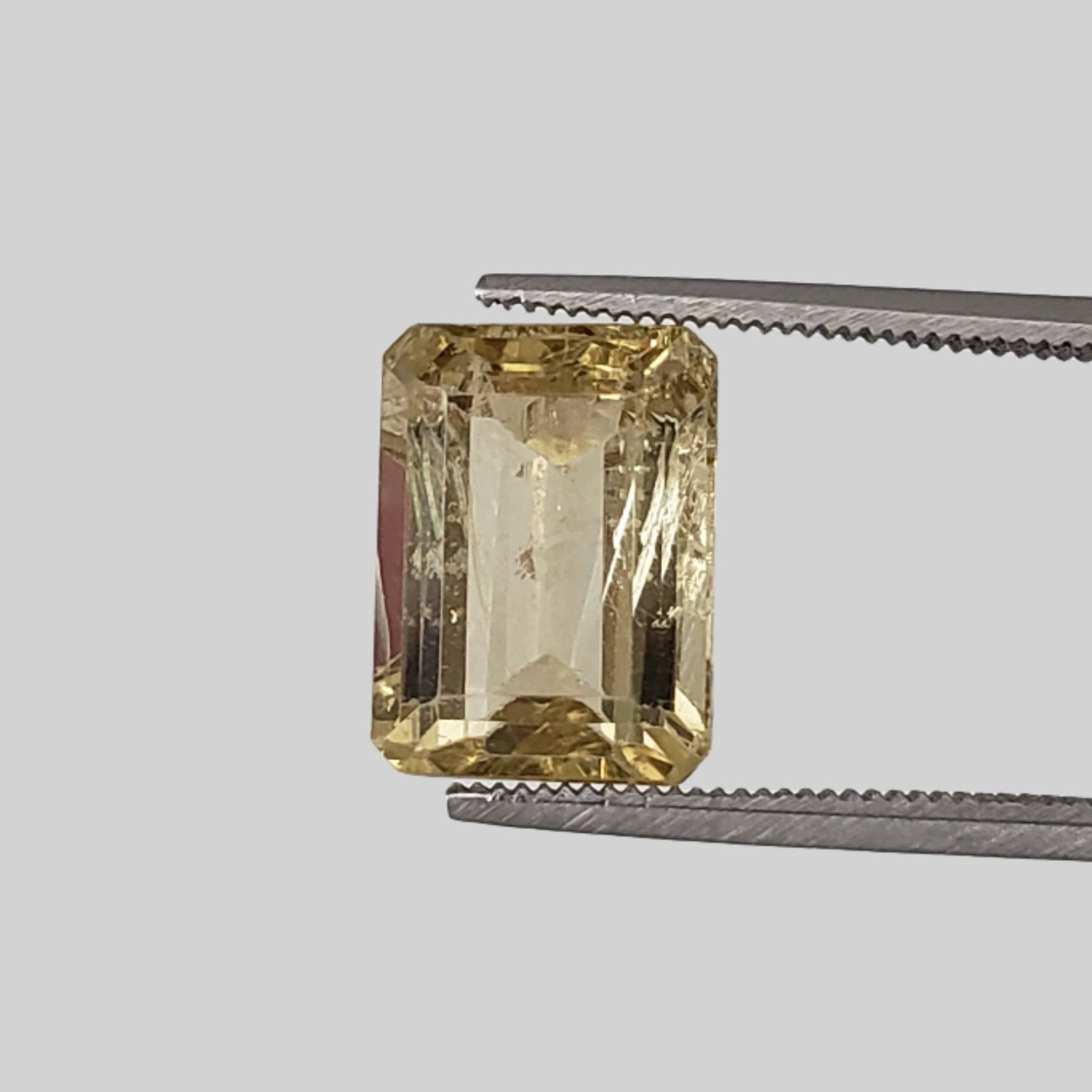  Apatite | Octagon Cut | Lemon Yellow | 11x8.3mm 5.0ct 1