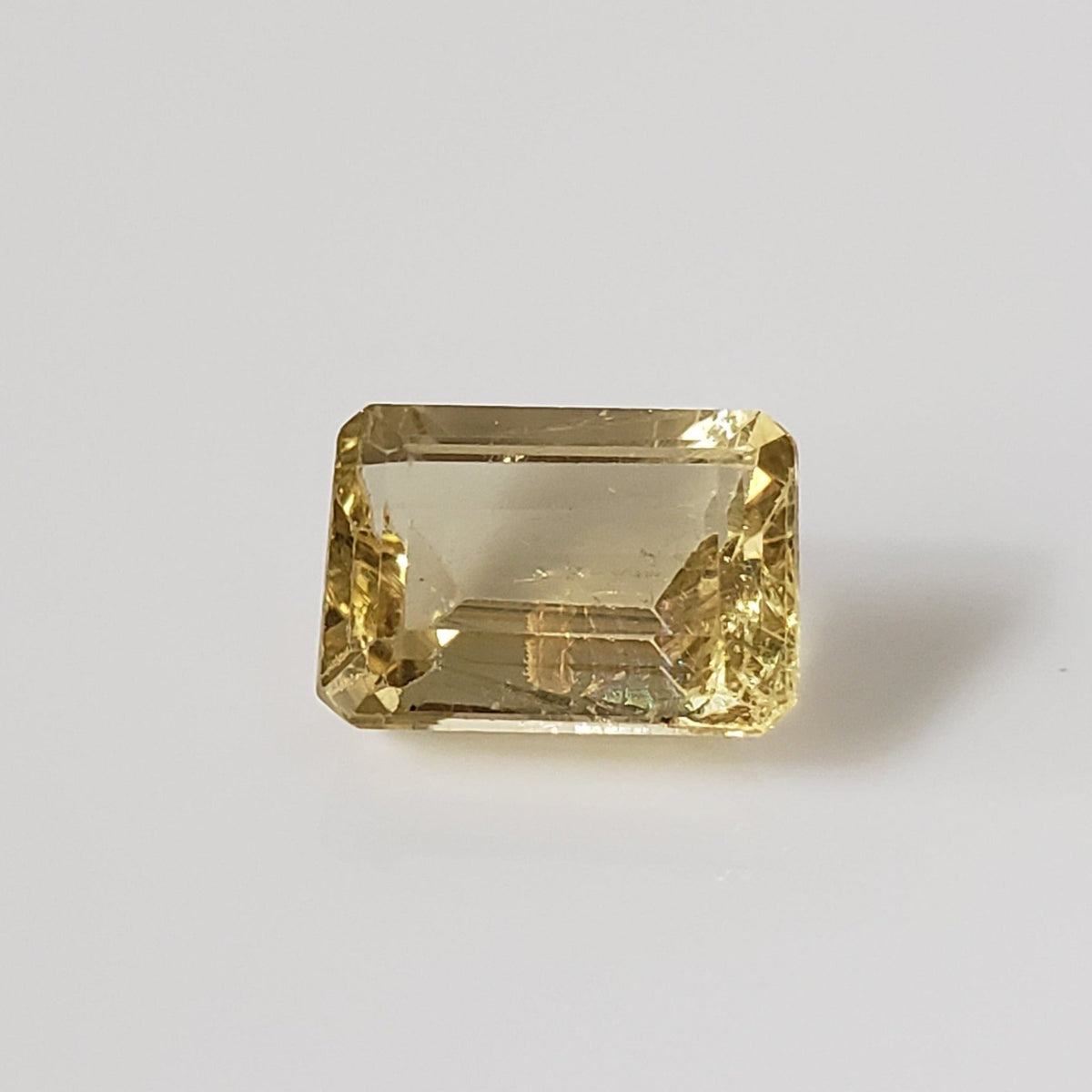  Apatite | Octagon Cut | Lemon Yellow | 11x8.3mm 5.0ct 3