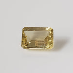  Apatite | Octagon Cut | Lemon Yellow | 11x8.3mm 5.0ct 3