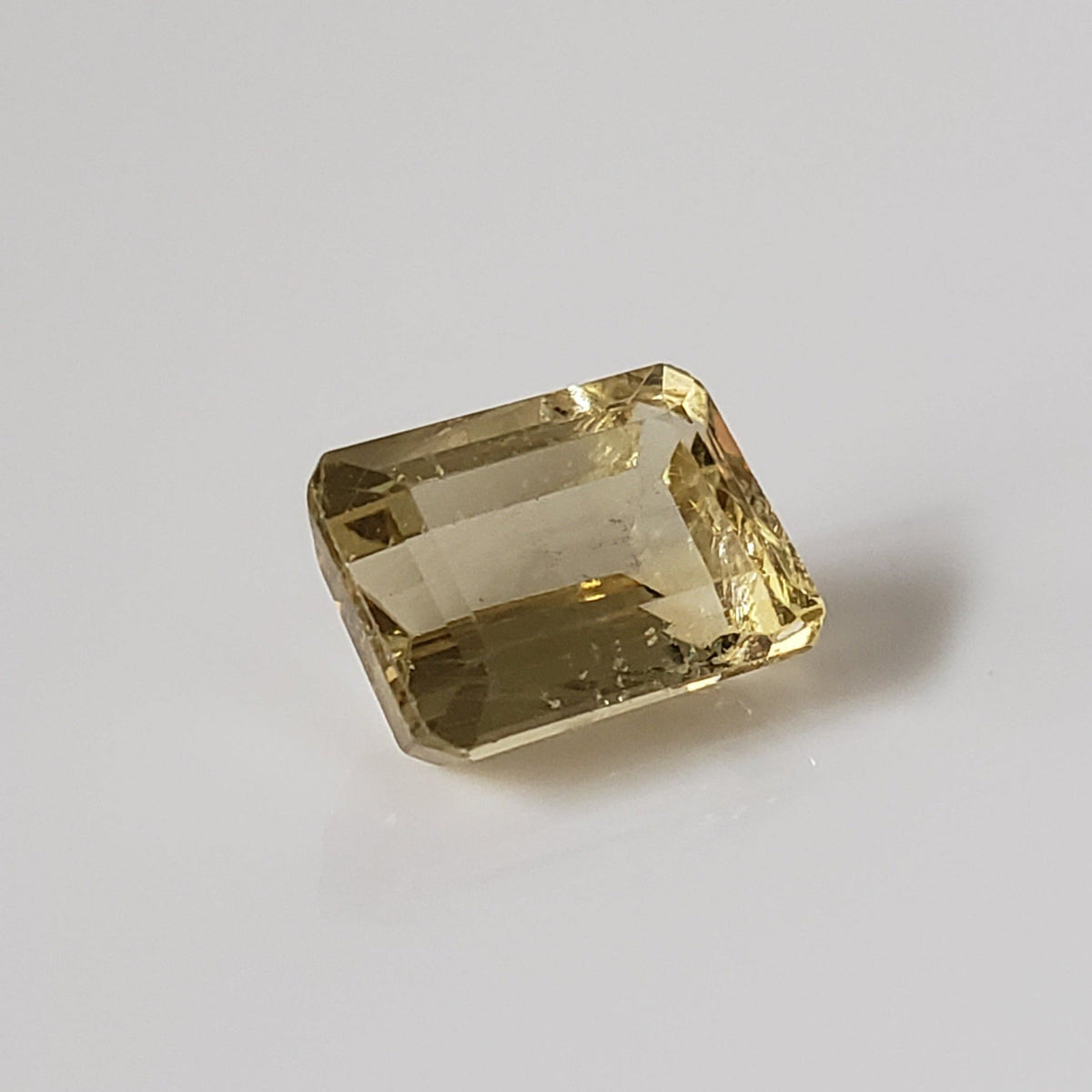  Apatite | Octagon Cut | Lemon Yellow | 11x8.3mm 5.0ct 4