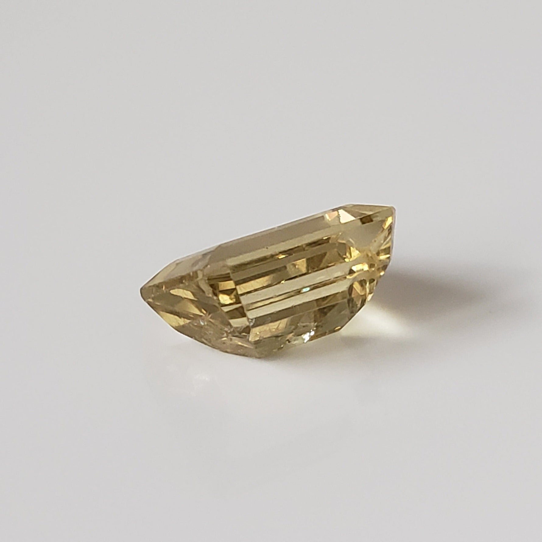  Apatite | Octagon Cut | Lemon Yellow | 11x8.3mm 5.0ct 7