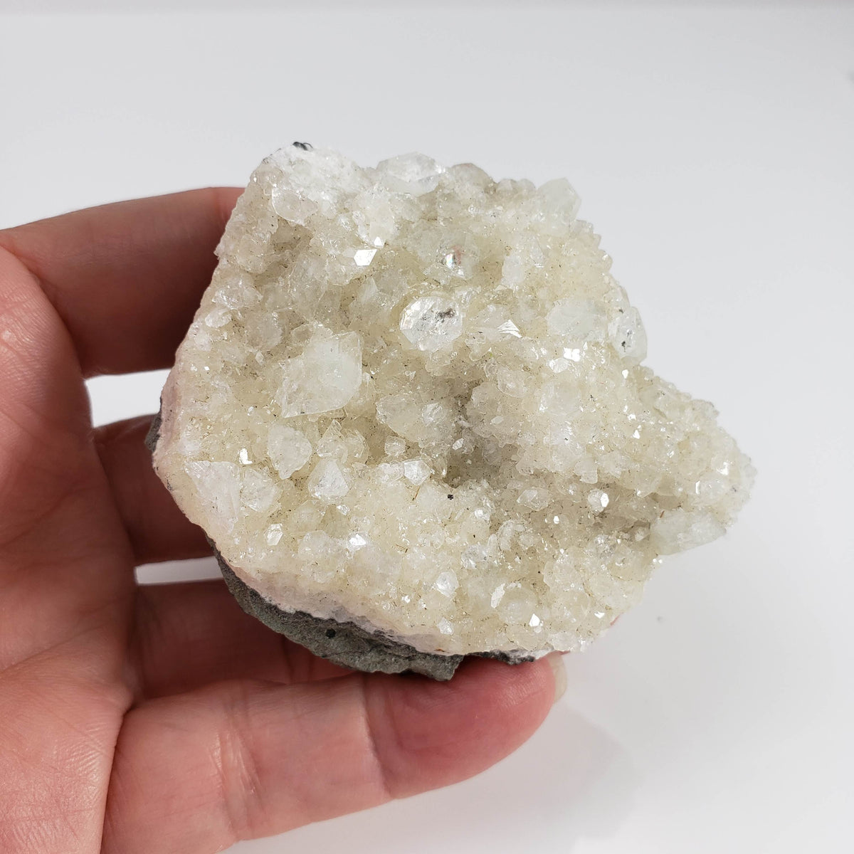 Apophyllite Cluster Crystal | 137 grams | Mumbai, India 6
