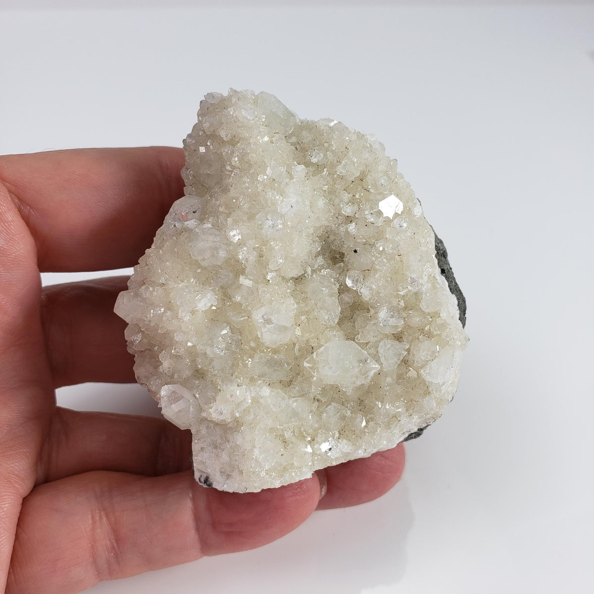 Apophyllite Cluster Crystal | 137 grams | Mumbai, India 5