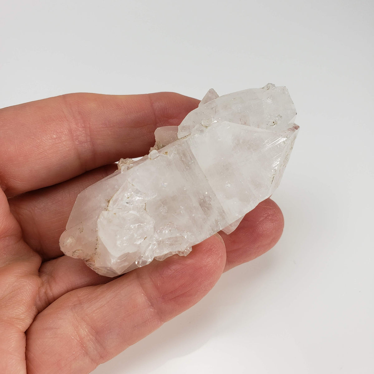 Apophyllite Cluster Crystal | Multi Terminated | 59 grams | Jalgaon India 4