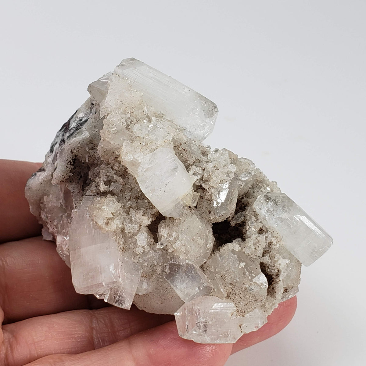 Apophyllite Crystal Cluster | 147 grams | Jalgaon, India 8