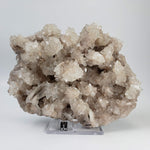  Apophyllite, Stilbite and Calcite on Chalcedony Druse | 2.46 kg | Jalgaon, India 