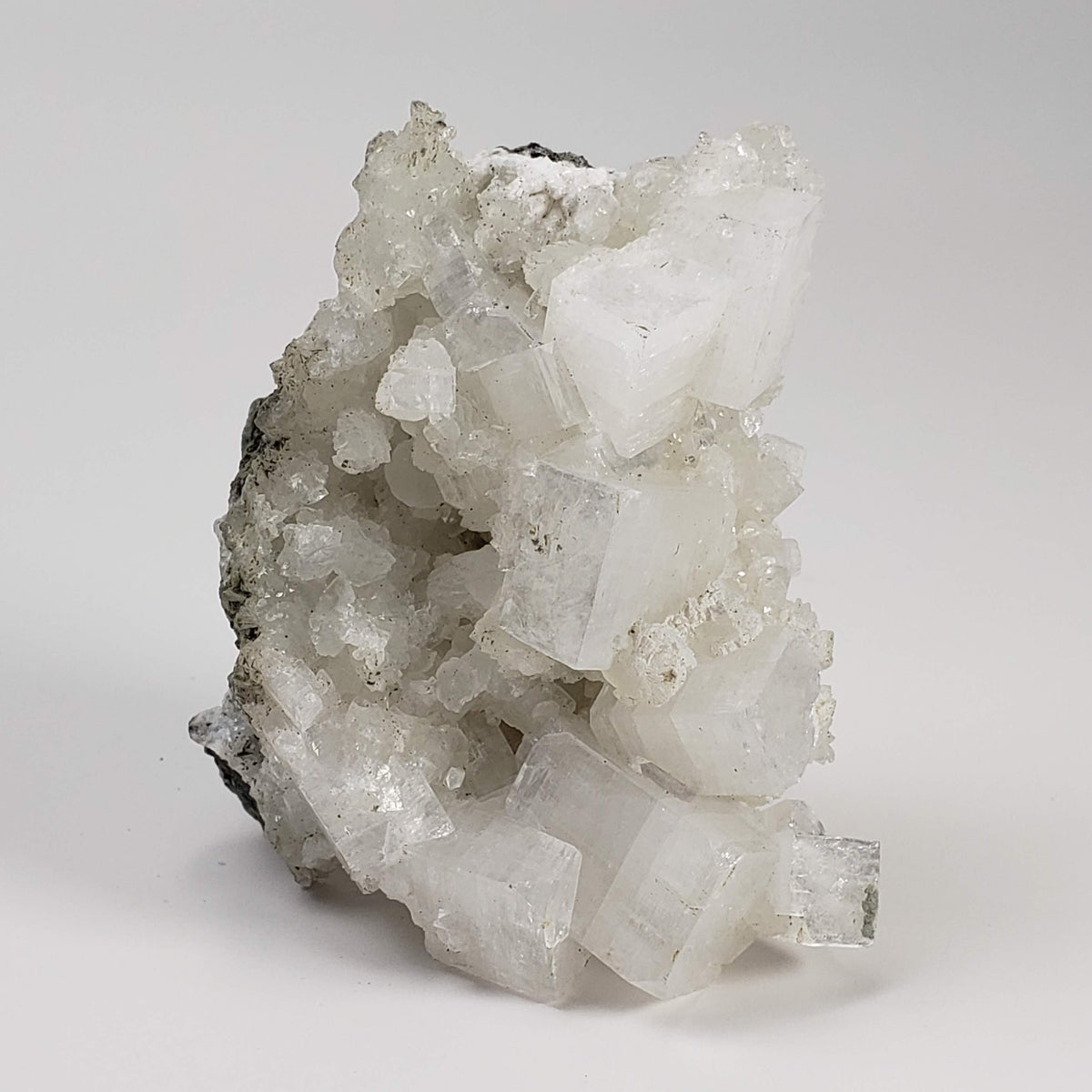 Apophyllite and Prehnite Cluster Crystal | 110 grams | Mumbai, India 2
