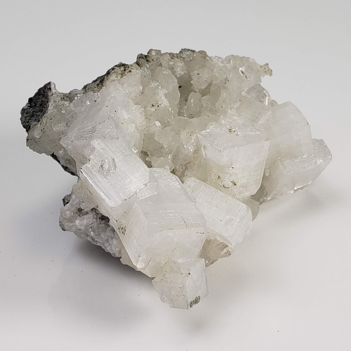 Apophyllite and Prehnite Cluster Crystal | 110 grams | Mumbai, India 5