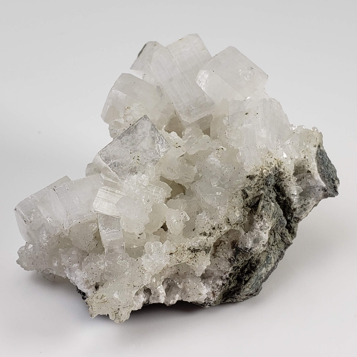 Apophyllite and Prehnite Cluster Crystal | 110 grams | Mumbai, India 1