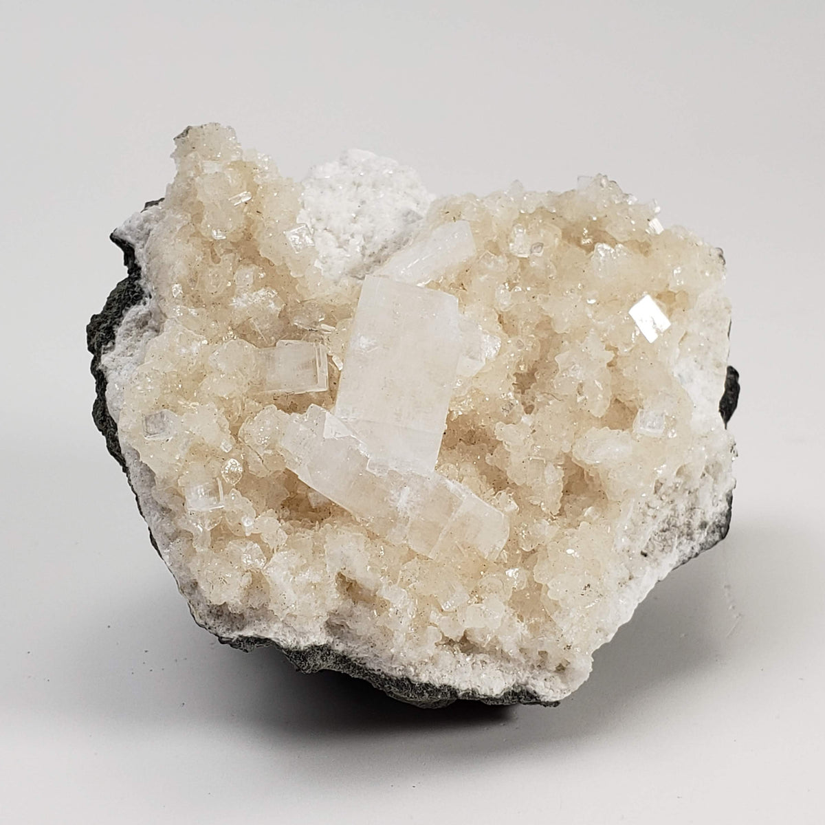 Apophyllite and Prehnite Crystal Cluster | 153 grams | Mumbai, India 3