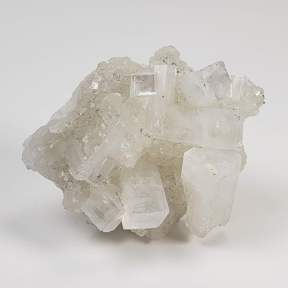  Apophyllite and Prehnite Crystal Cluster | 42 grams | Mumbai, India 2