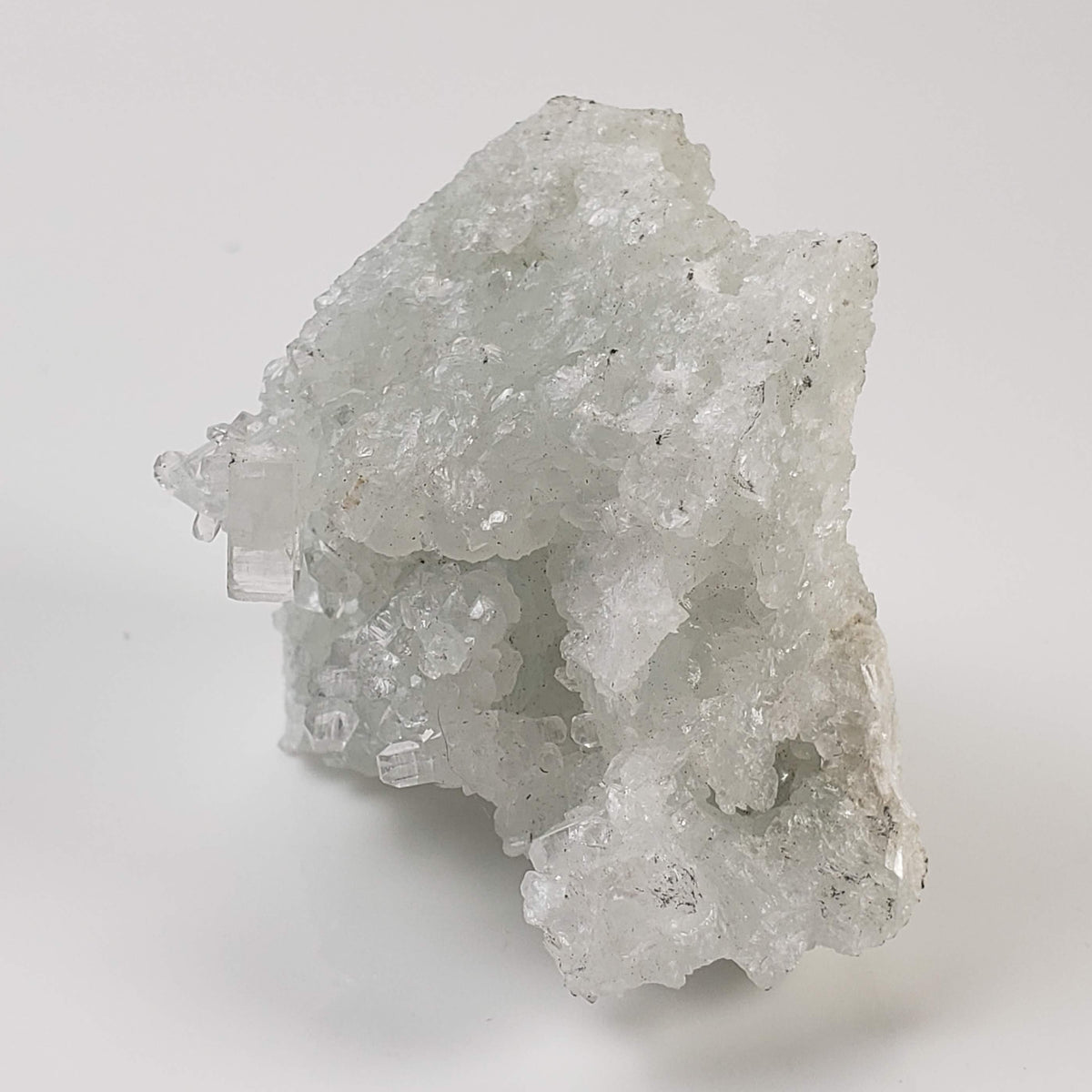  Apophyllite and Prehnite Crystal Cluster | 84 grams | Mumbai, India 4