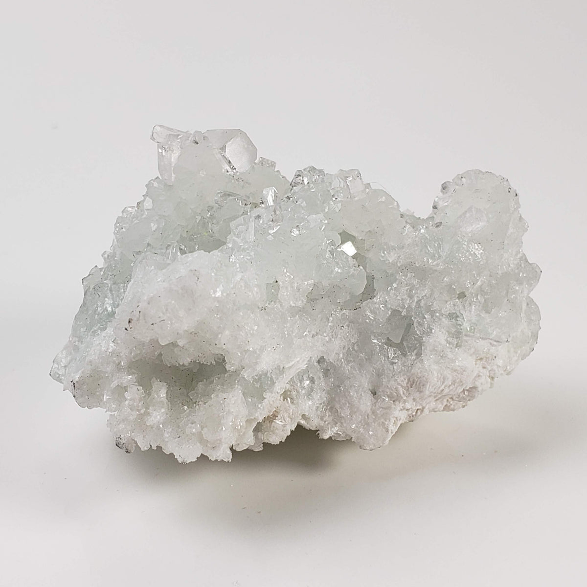  Apophyllite and Prehnite Crystal Cluster | 84 grams | Mumbai, India 3