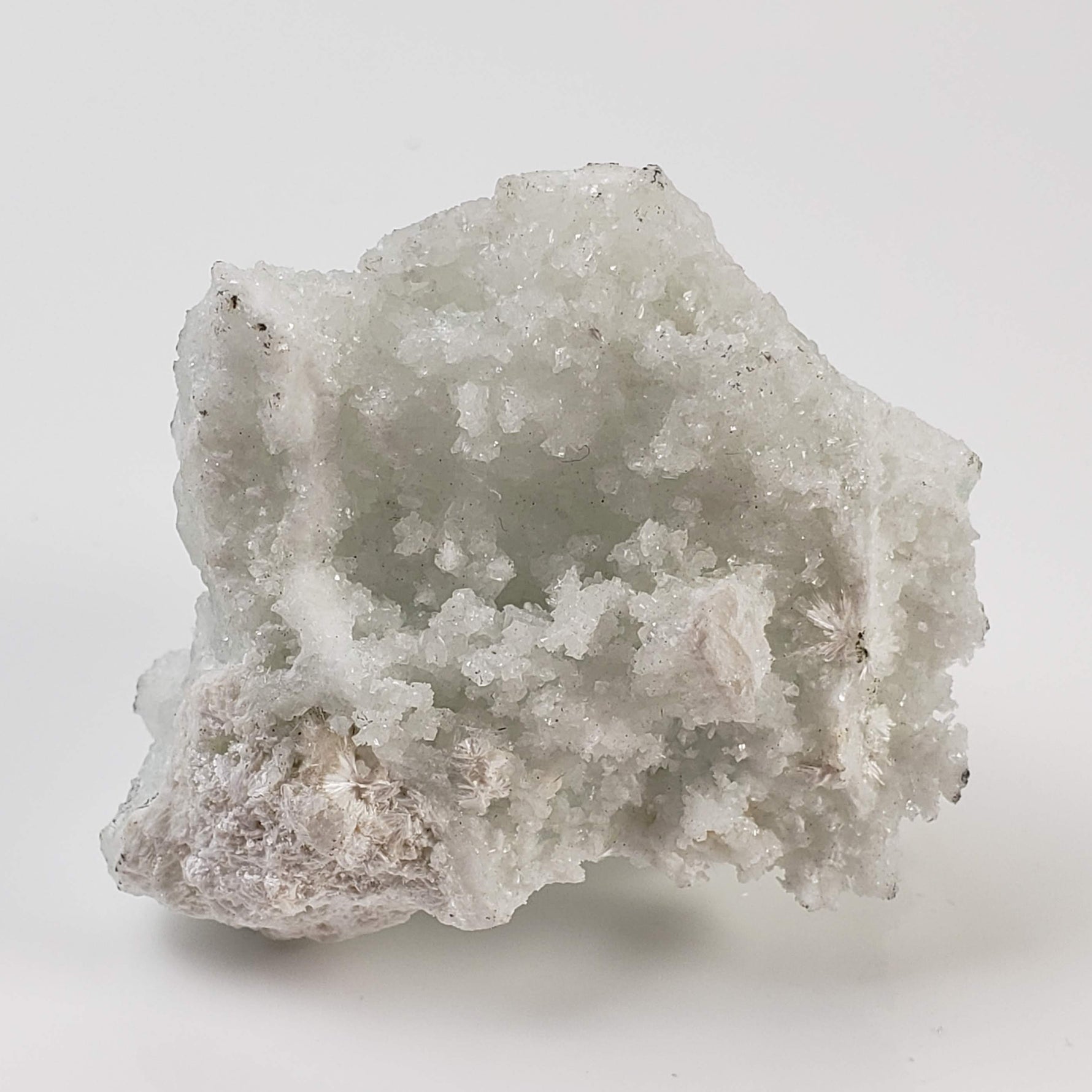  Apophyllite and Prehnite Crystal Cluster | 84 grams | Mumbai, India 2