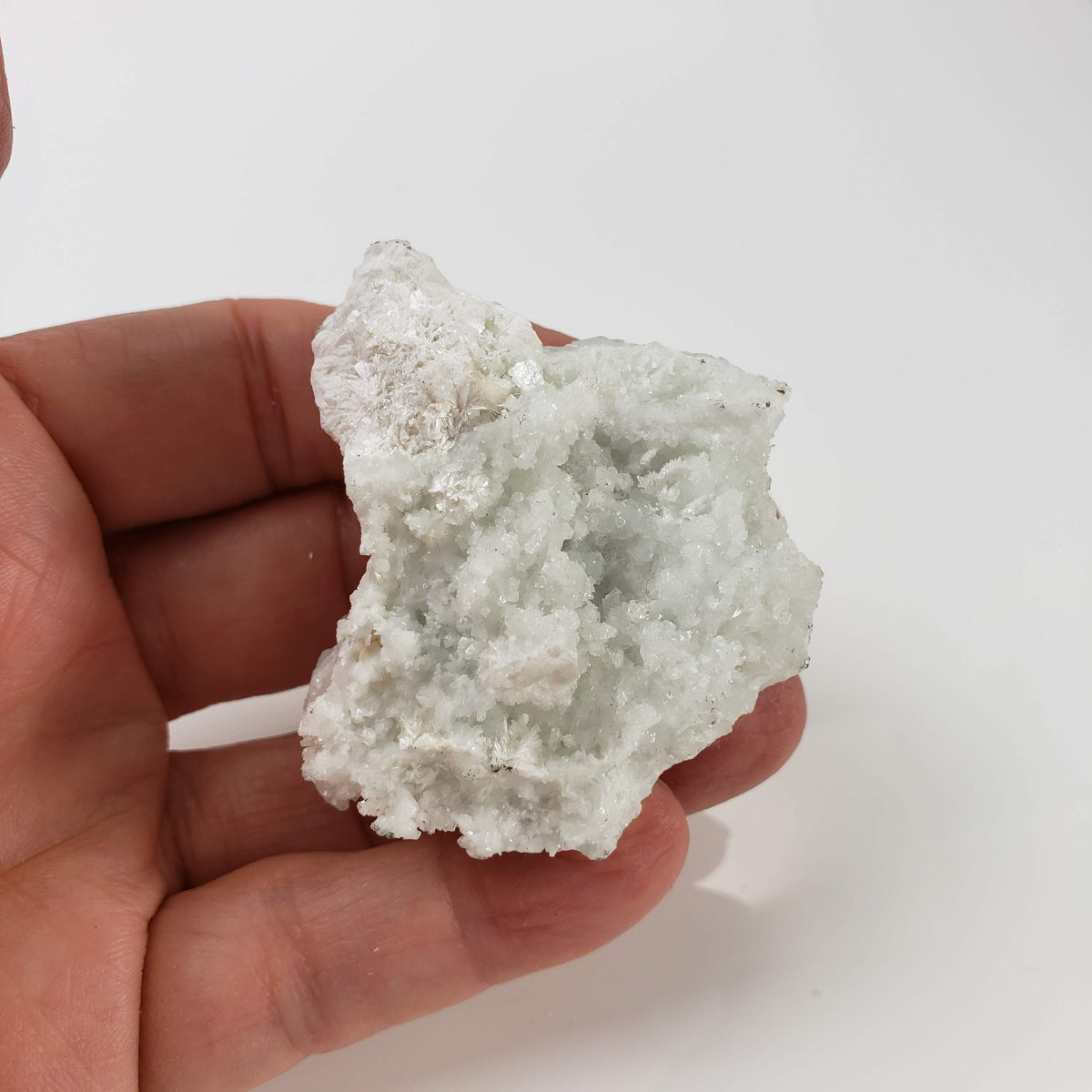  Apophyllite and Prehnite Crystal Cluster | 84 grams | Mumbai, India 6