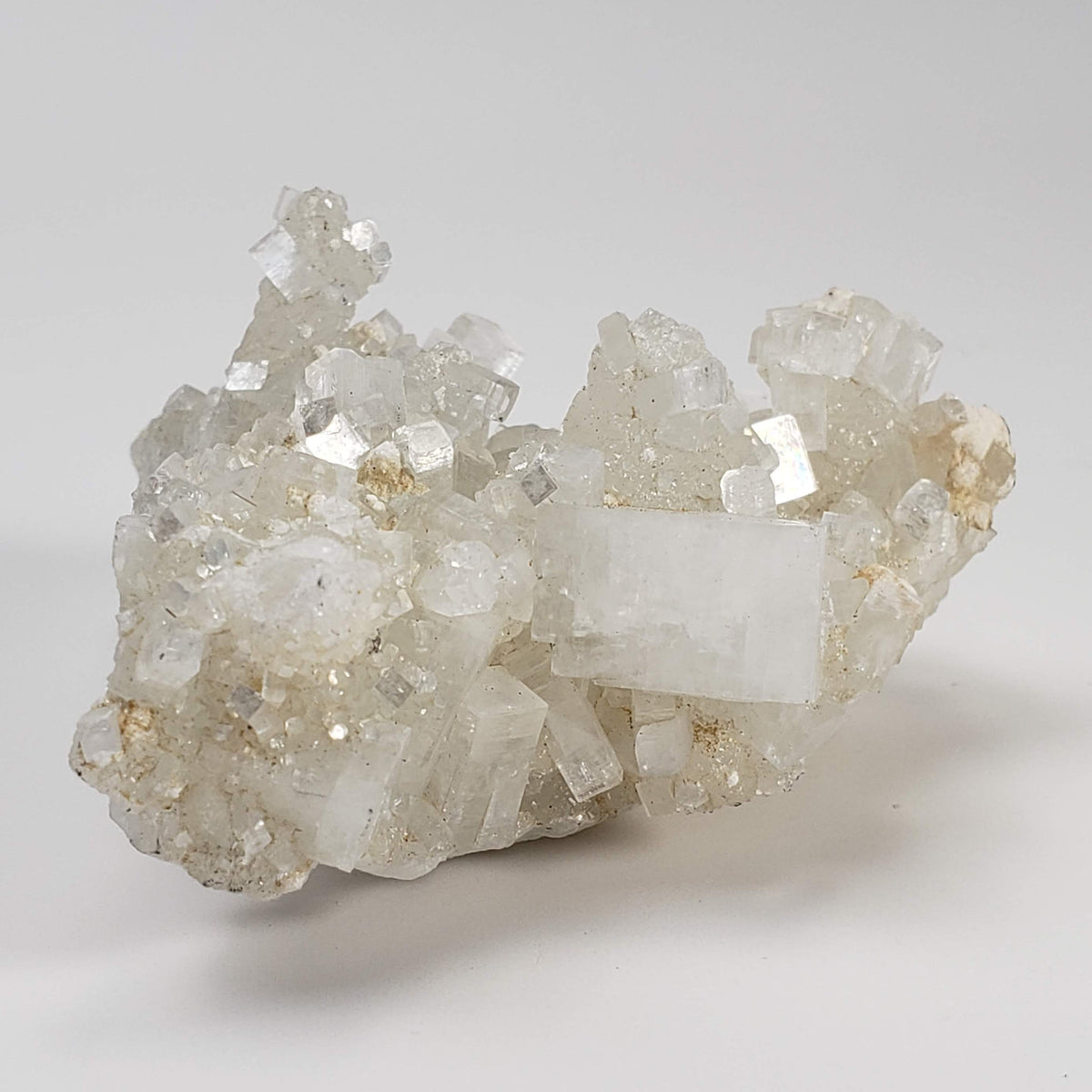 Apophyllite and Prehnite Crystal Cluster | 85 grams | Mumbai, India 1