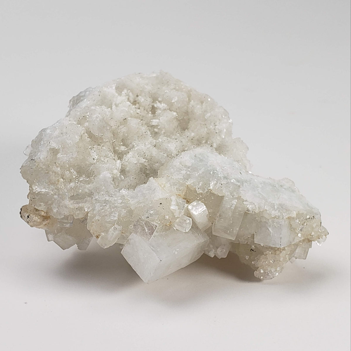 Apophyllite and Prehnite Crystal Cluster | 85 grams | Mumbai, India 5