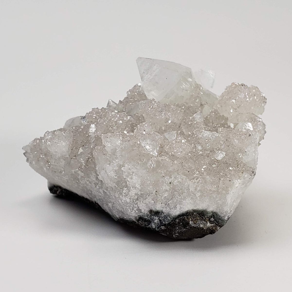 Apophyllite and Prehnite Crystal Cluster | 97 grams | Mumbai, India 3