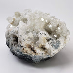 Apophyllite and Stilbite on Chalcedony Druse | 3.71 KG | Double Terminated Crystal | Jalgaon, India 6