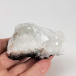 Apophyllite on Prehnite Crystal Cluster | 138 grams | India 7