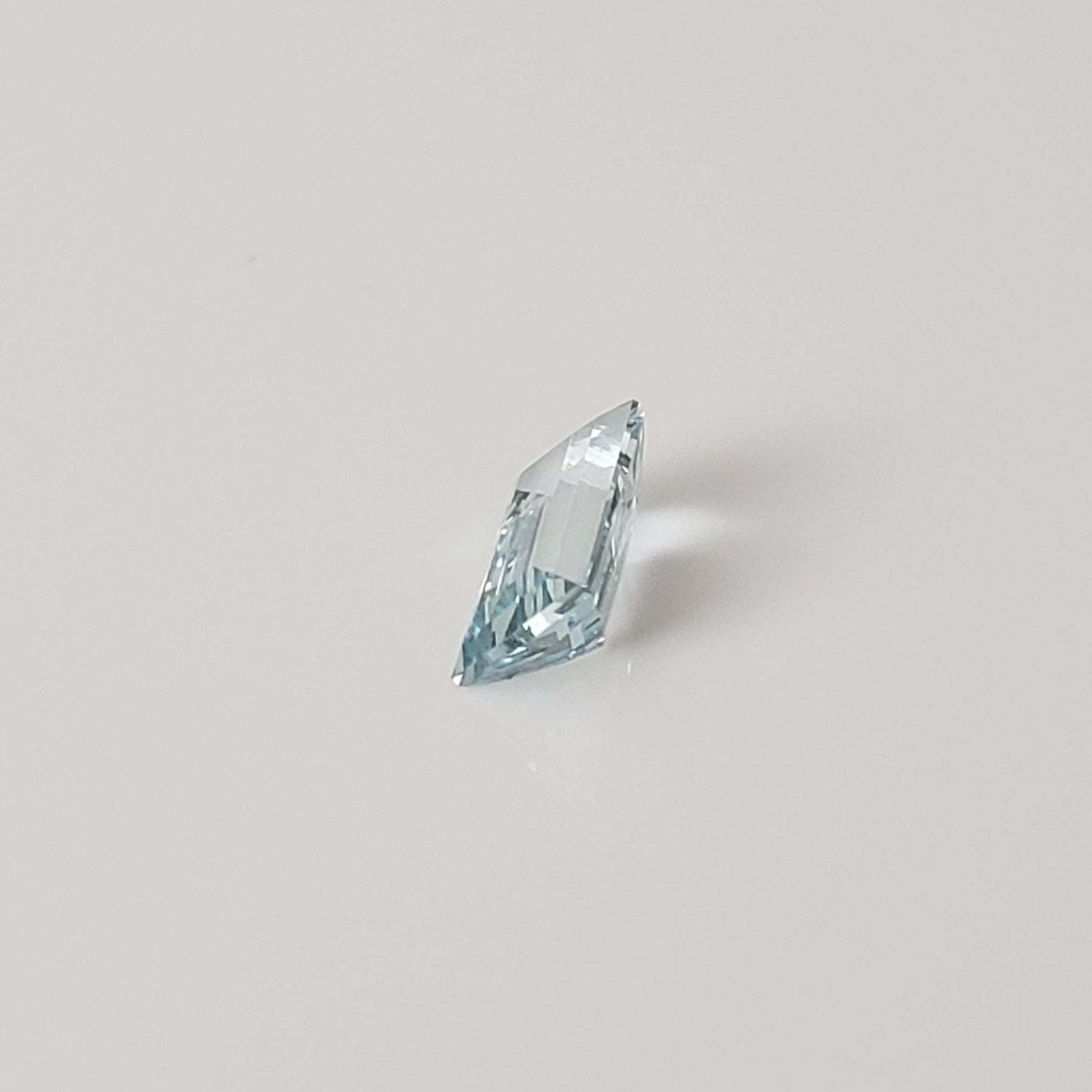  Aquamarine | Baguette Cut | Blue | 8x4mm 0.74ct 2