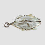  Aquamarine Pendant | 925 Silver Wire Wrapped Pendant | Natural Raw Aquamarine 4