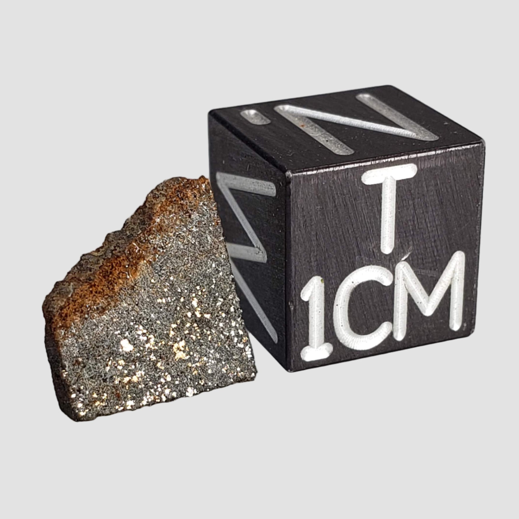  Ashmore Meteorite | 0.4 Gr | Part Slice | Olivine-Bronzite H5 Chondrite | Texas, USA 