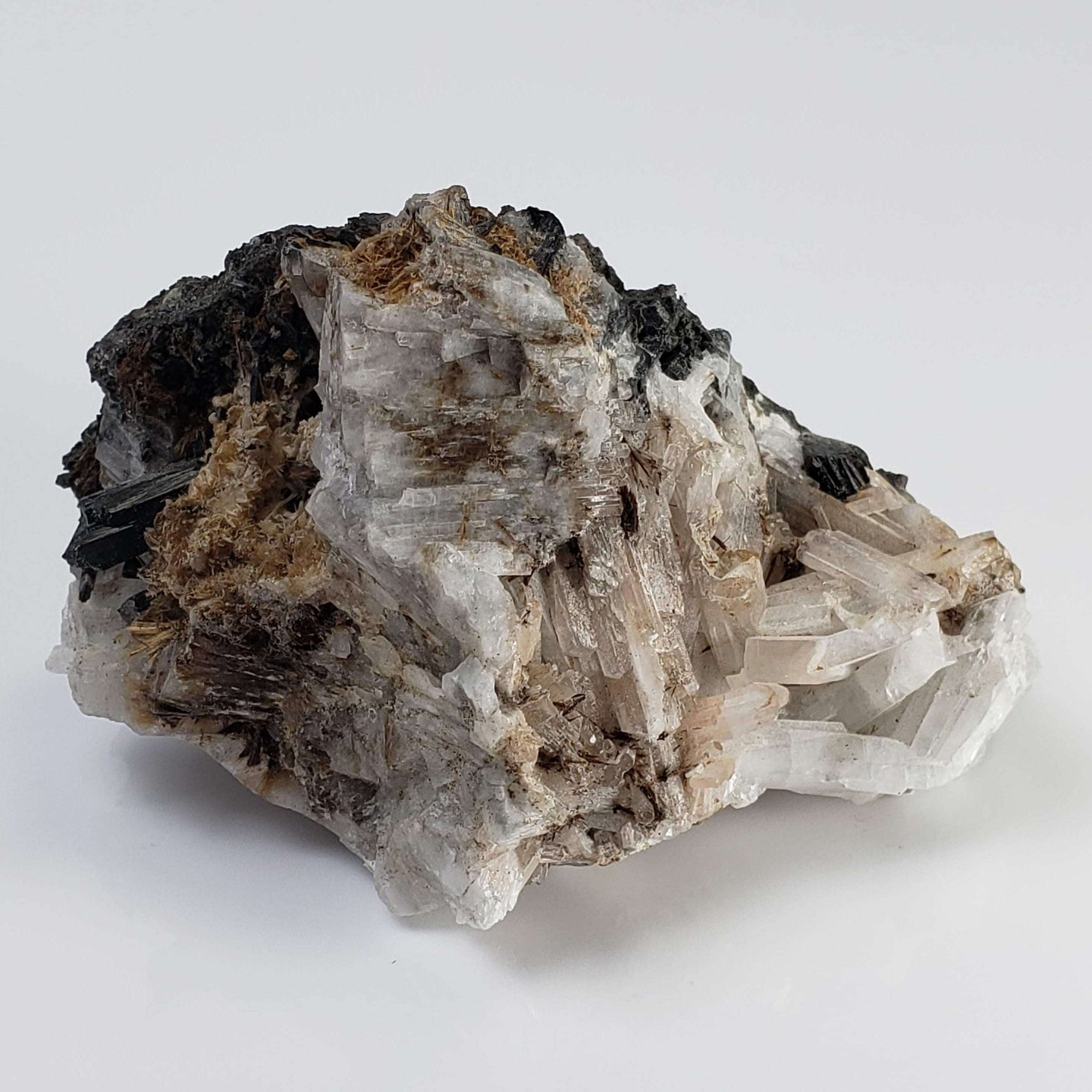  Astrophyllite and Natrolite Crystal Clusters | 149 grams | Mont-Saint-Hilaire, Québec, Canada 