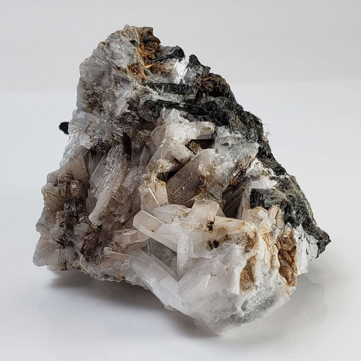  Astrophyllite and Natrolite Crystal Clusters | 149 grams | Mont-Saint-Hilaire, Québec, Canada 2