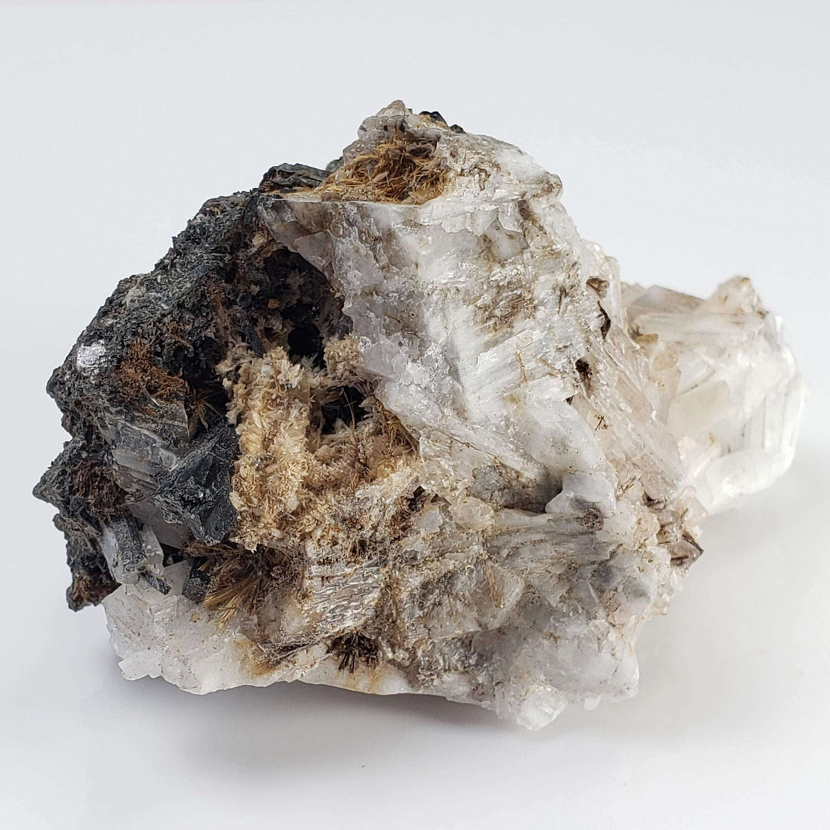 Astrophyllite and Natrolite Crystal Clusters | 149 grams | Mont-Saint-Hilaire, Québec, Canada 3