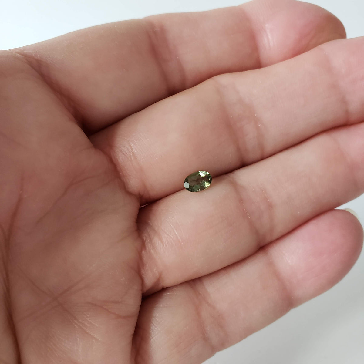  Authentic Moldavite | Oval Cut | 6x4mm | Chlum Region, Czech Republic 8