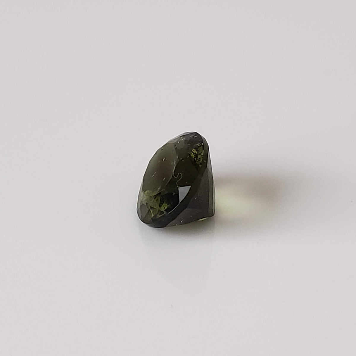  Authentic Moldavite | Oval Cut | 9x7mm | Chlum Region, Czech Republic 4