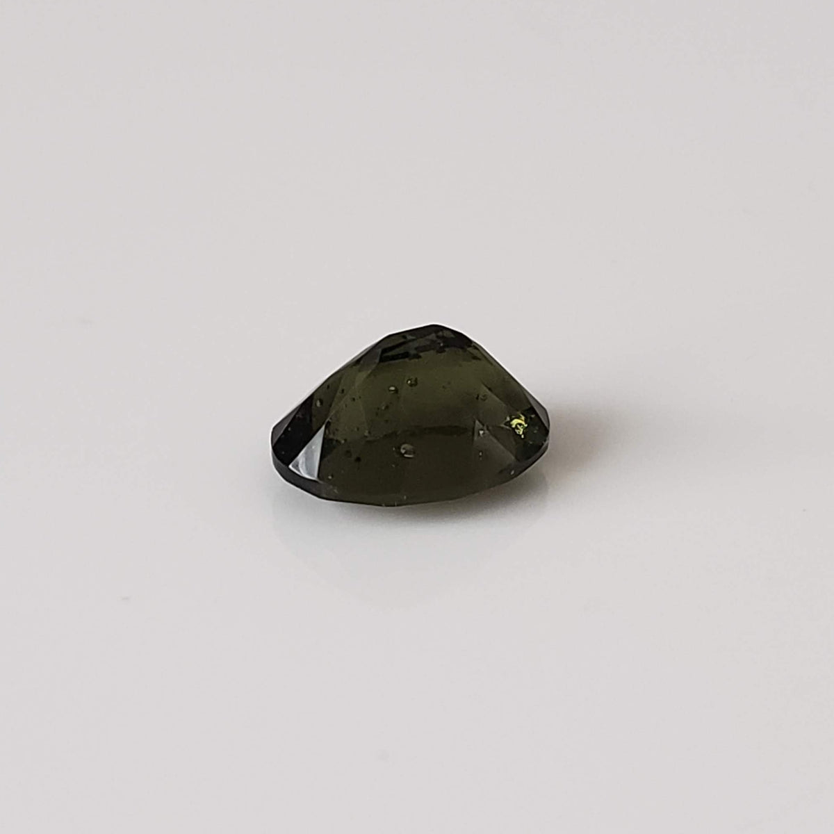  Authentic Moldavite | Oval Cut | 9x7mm | Chlum Region, Czech Republic 6