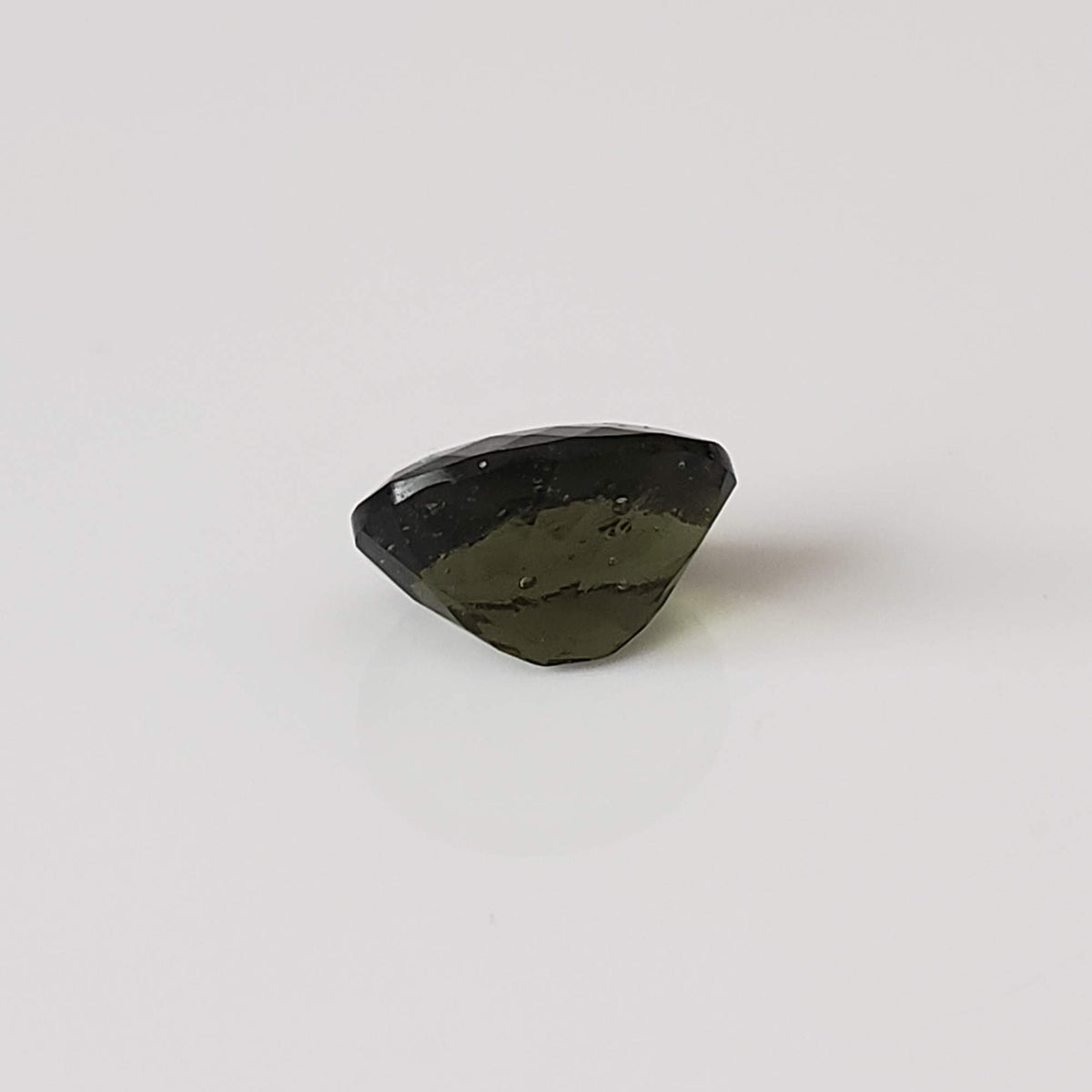  Authentic Moldavite | Oval Cut | 9x7mm | Chlum Region, Czech Republic 5