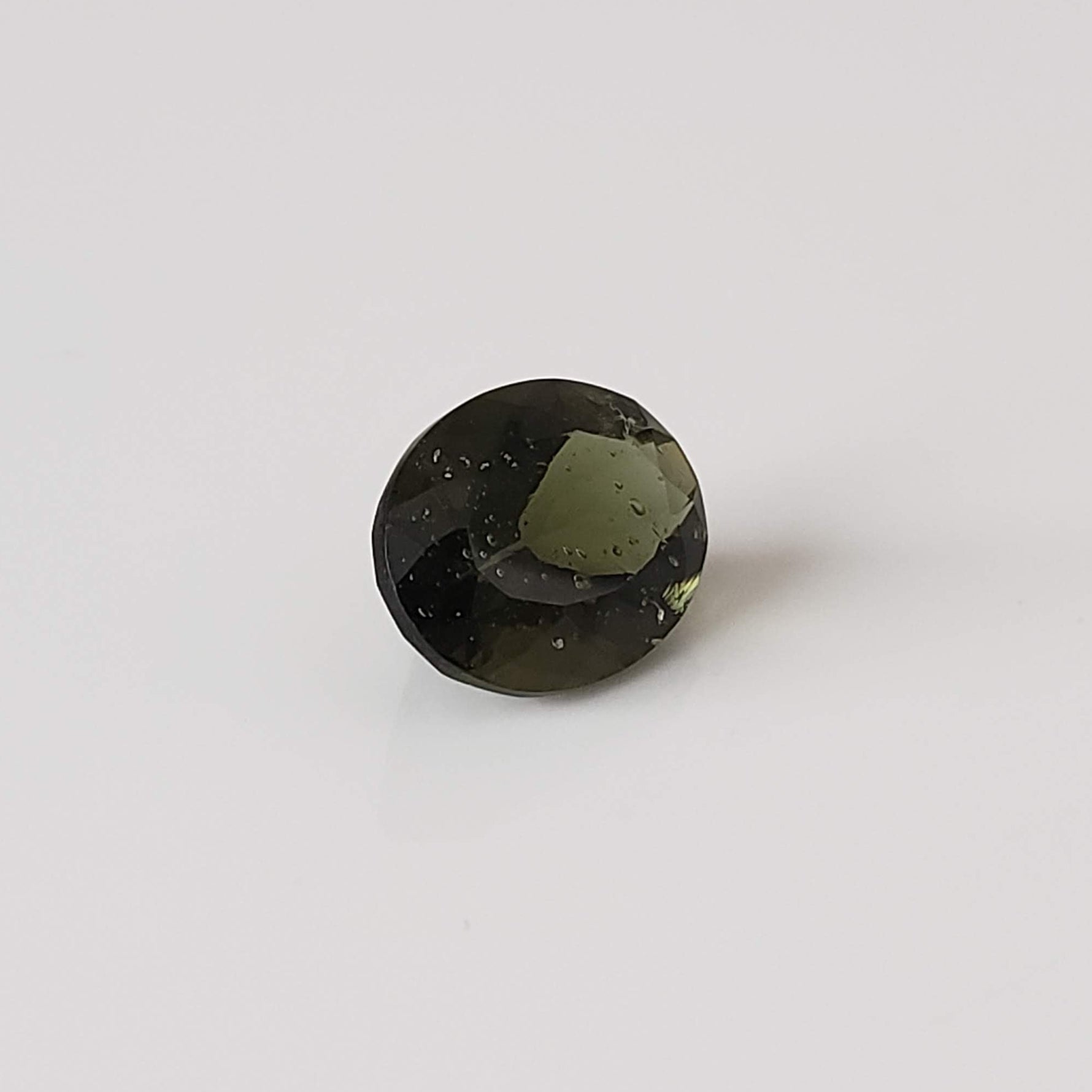  Authentic Moldavite | Oval Cut | 9x7mm | Chlum Region, Czech Republic 3