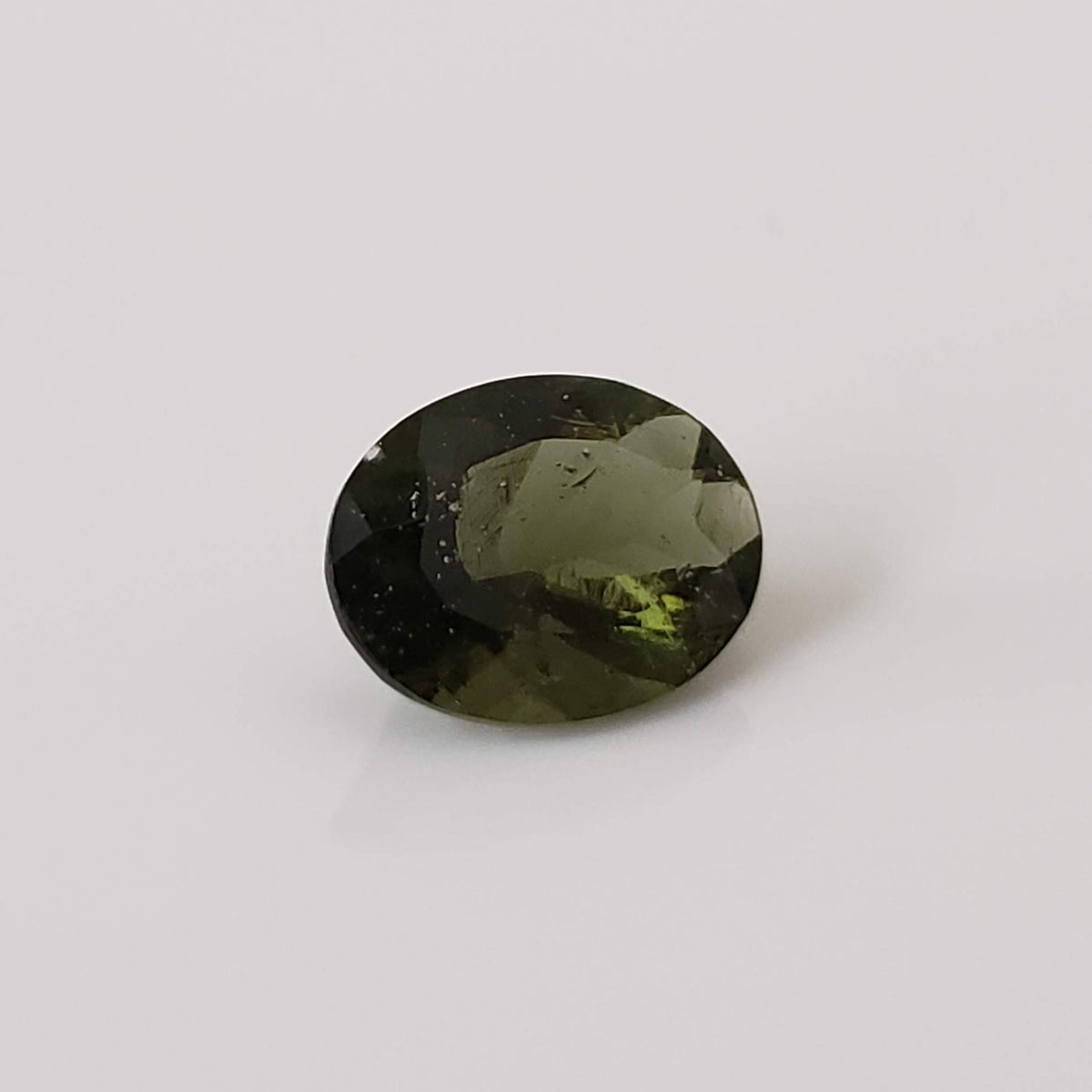  Authentic Moldavite | Oval Cut | 9x7mm | Chlum Region, Czech Republic 6