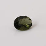  Authentic Moldavite | Oval Cut | 9x7mm | Chlum Region, Czech Republic 6