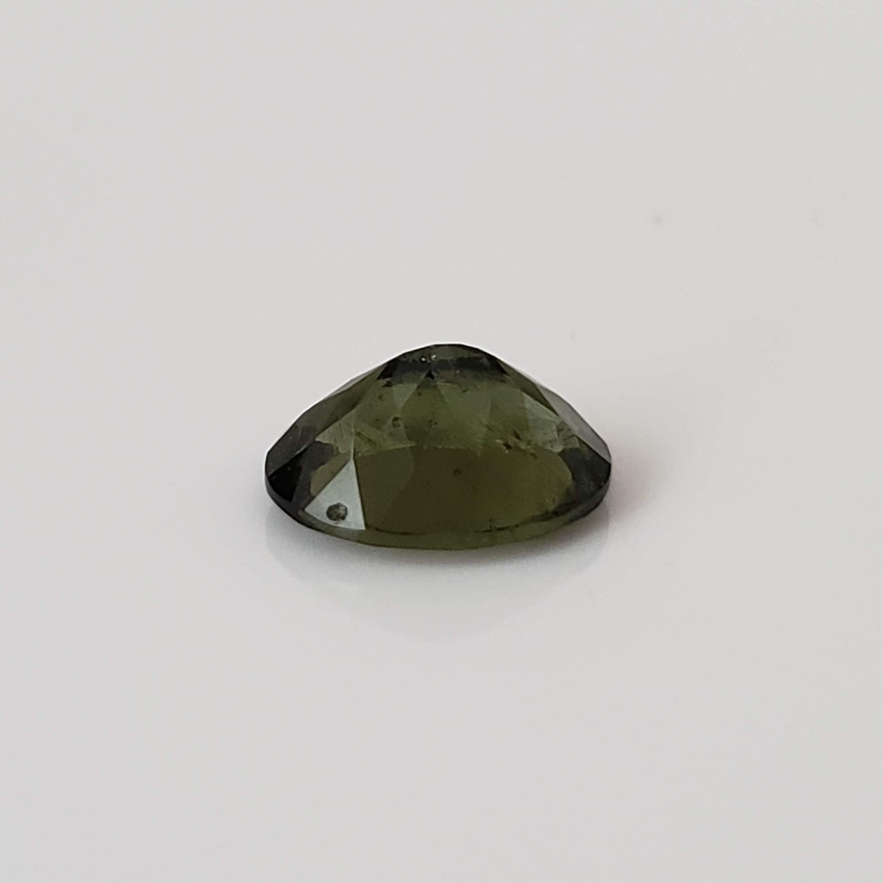  Authentic Moldavite | Oval Cut | 9x7mm | Chlum Region, Czech Republic 7