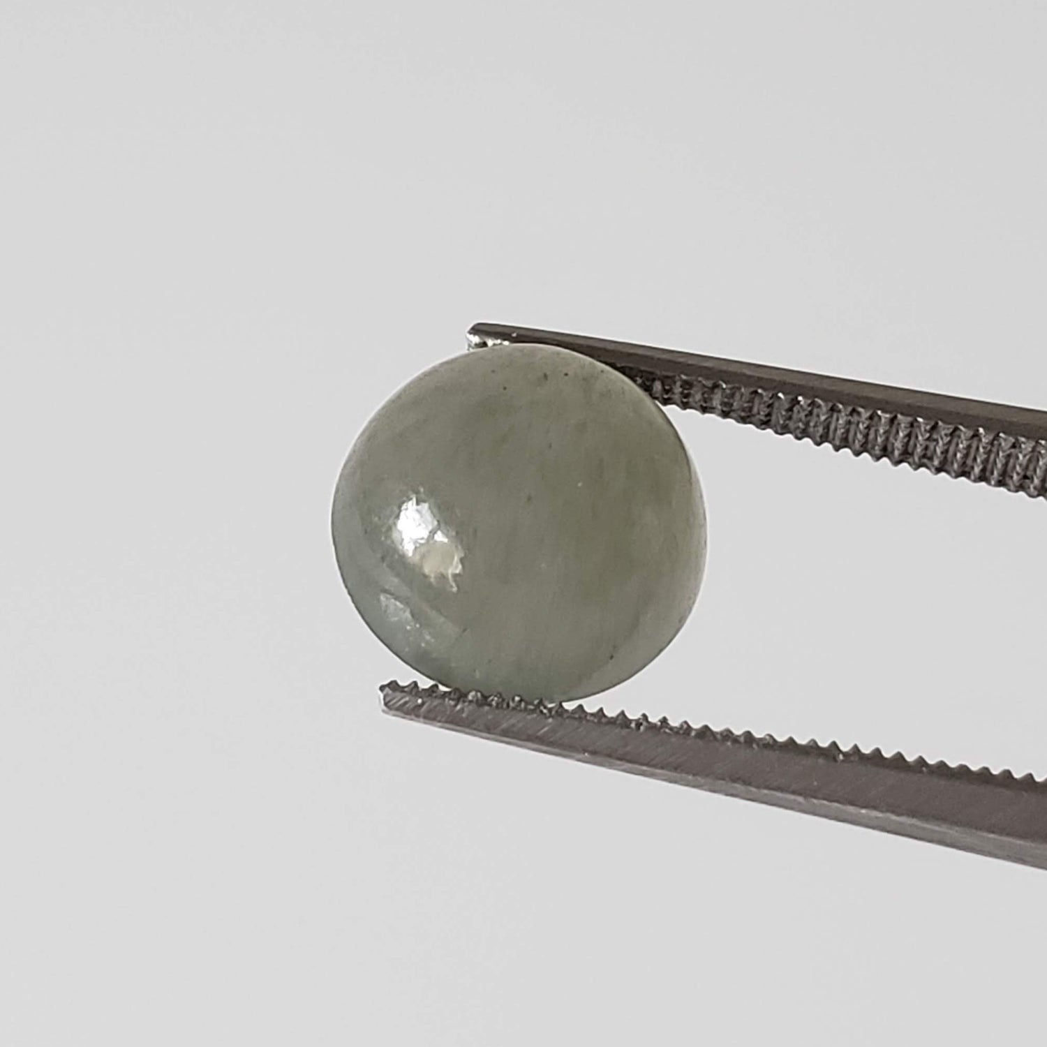  Aventurine | Round Cabochon | Gray | 9.7mm 3.6ct 1