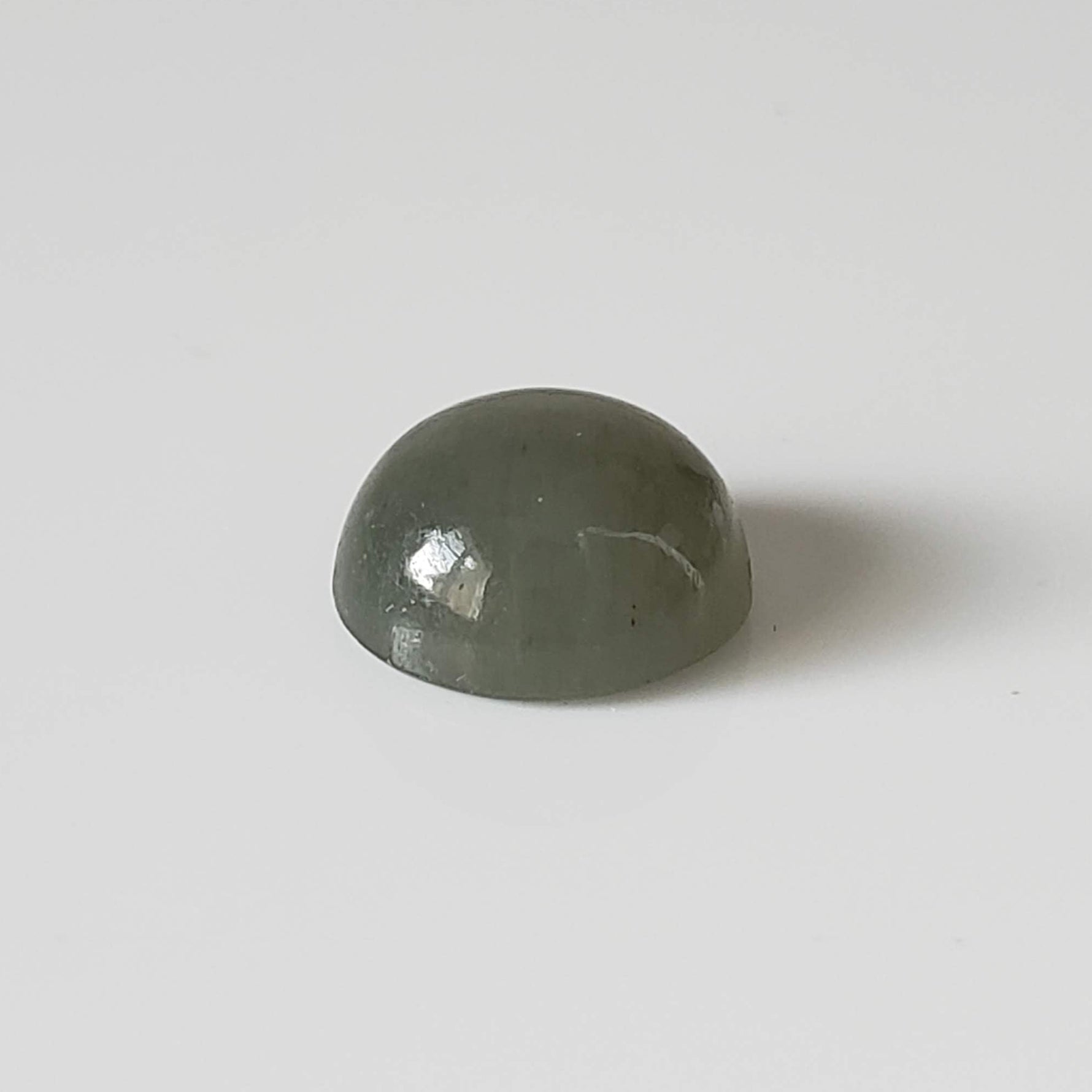  Aventurine | Round Cabochon | Gray | 9.7mm 3.6ct 2