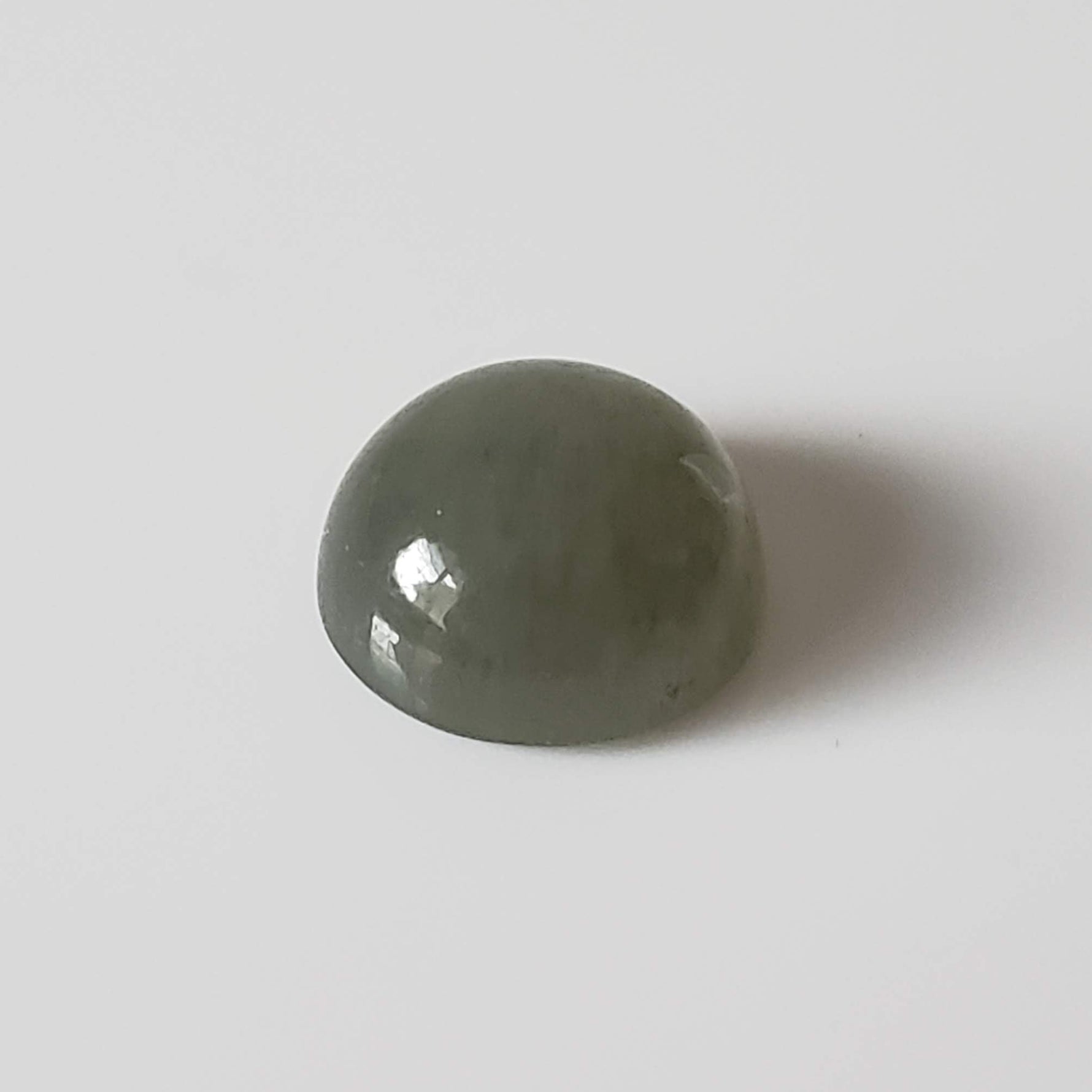  Aventurine | Round Cabochon | Gray | 9.7mm 3.6ct 3