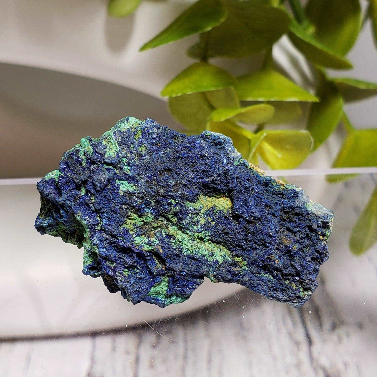  Azurite and Malachite Crystal | 24.7g | Bou Beker, Morocco | SO24 7